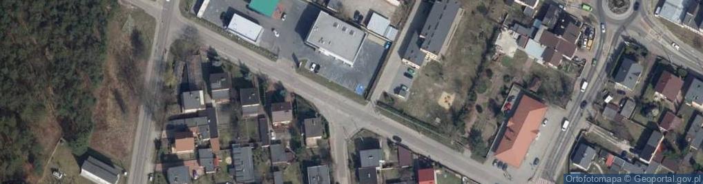 Zdjęcie satelitarne Paczkomat InPost TMS16M
