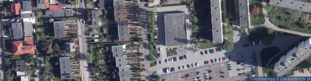 Zdjęcie satelitarne Paczkomat InPost TOR02IM