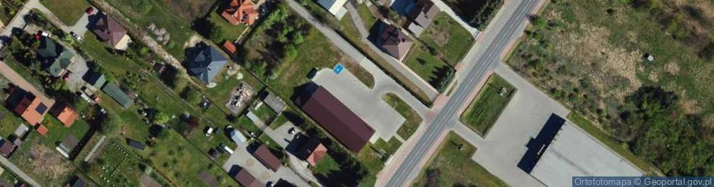 Zdjęcie satelitarne Paczkomat InPost TRA20M