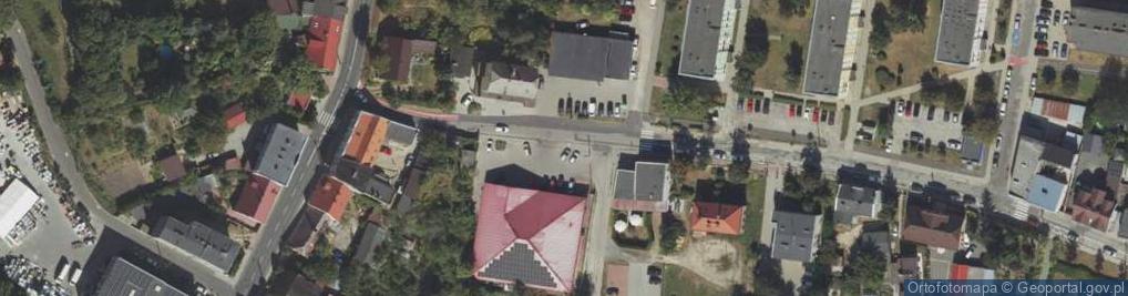 Zdjęcie satelitarne Paczkomat InPost TRE01N