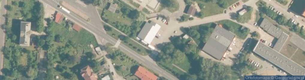 Zdjęcie satelitarne Paczkomat InPost TRZ03M