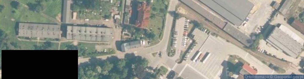 Zdjęcie satelitarne Paczkomat InPost TRZ10M