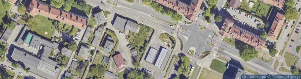 Zdjęcie satelitarne Paczkomat InPost TYC03N