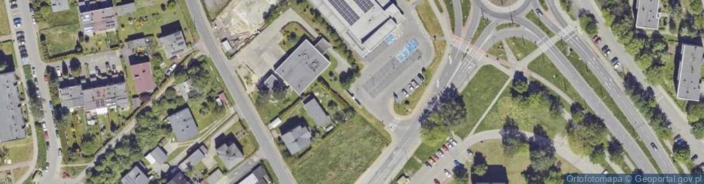 Zdjęcie satelitarne Paczkomat InPost TYC08M