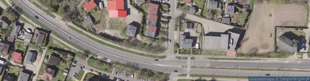 Zdjęcie satelitarne Paczkomat InPost TYC25M