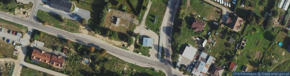Zdjęcie satelitarne Paczkomat InPost WAA02M