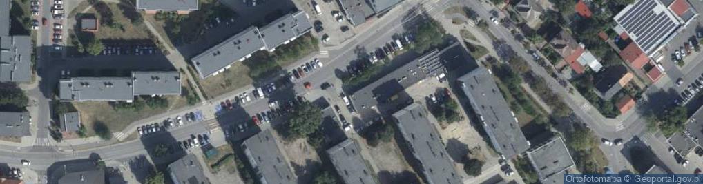 Zdjęcie satelitarne Paczkomat InPost WAG01HP