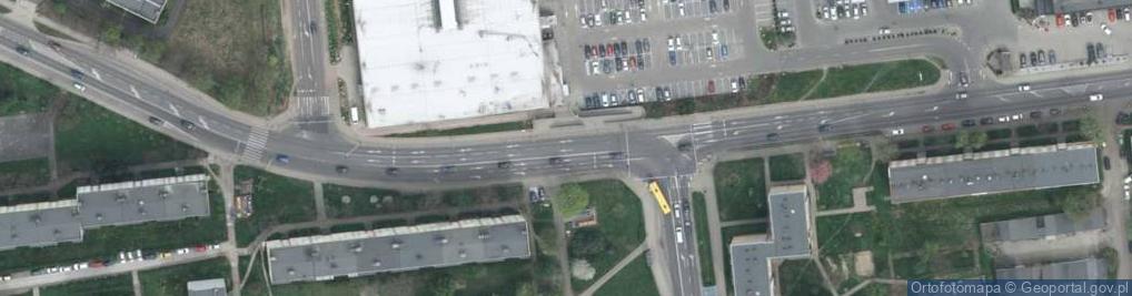 Zdjęcie satelitarne Paczkomat InPost WAL01N