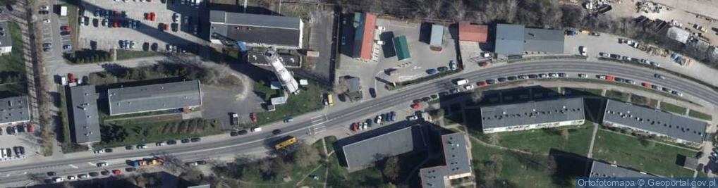Zdjęcie satelitarne Paczkomat InPost WAL02A