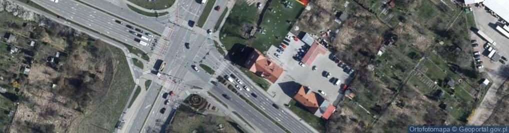 Zdjęcie satelitarne Paczkomat InPost WAL07N