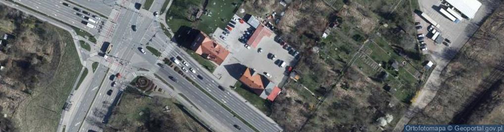 Zdjęcie satelitarne Paczkomat InPost WAL07N