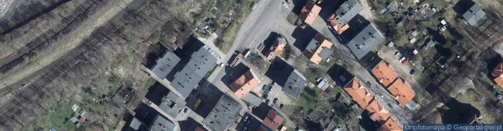 Zdjęcie satelitarne Paczkomat InPost WAL09M