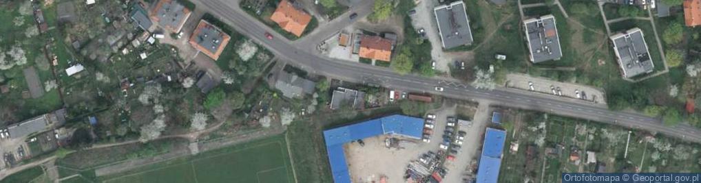 Zdjęcie satelitarne Paczkomat InPost WAL14M