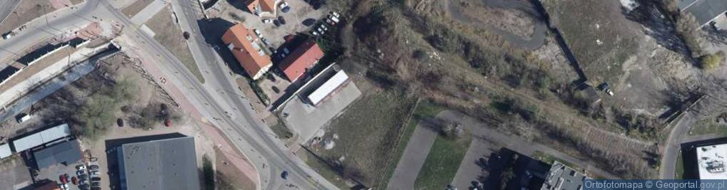 Zdjęcie satelitarne Paczkomat InPost WAL32M