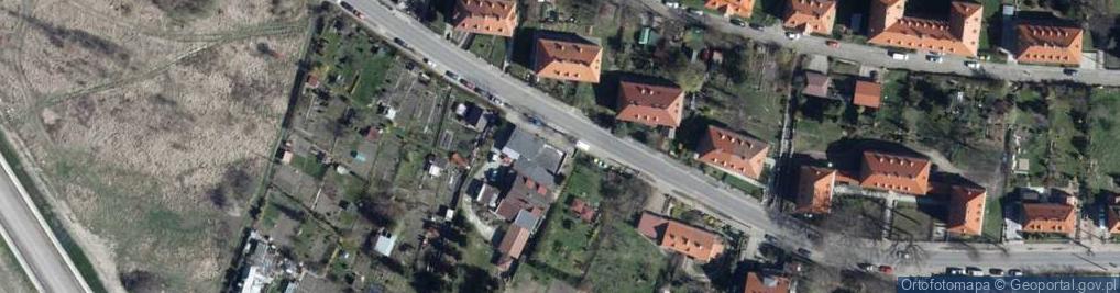 Zdjęcie satelitarne Paczkomat InPost WAL39M