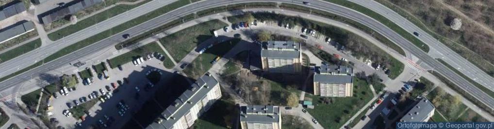 Zdjęcie satelitarne Paczkomat InPost WAL46M