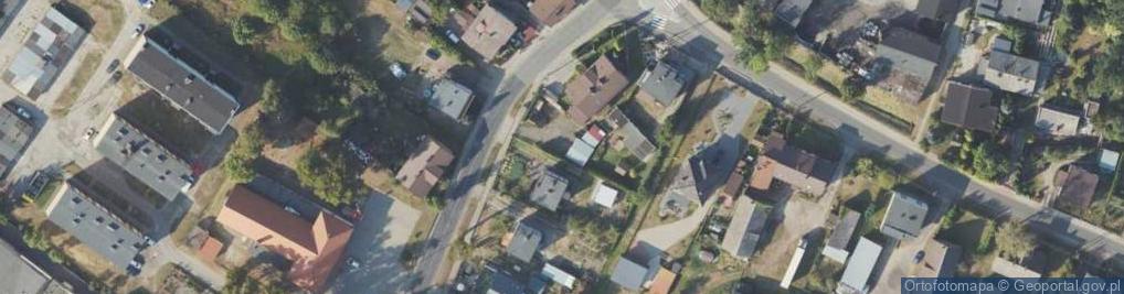 Zdjęcie satelitarne Paczkomat InPost WAR01M