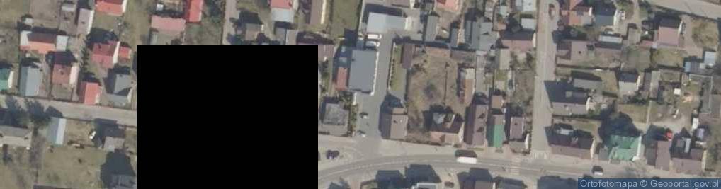 Zdjęcie satelitarne Paczkomat InPost WAS01M