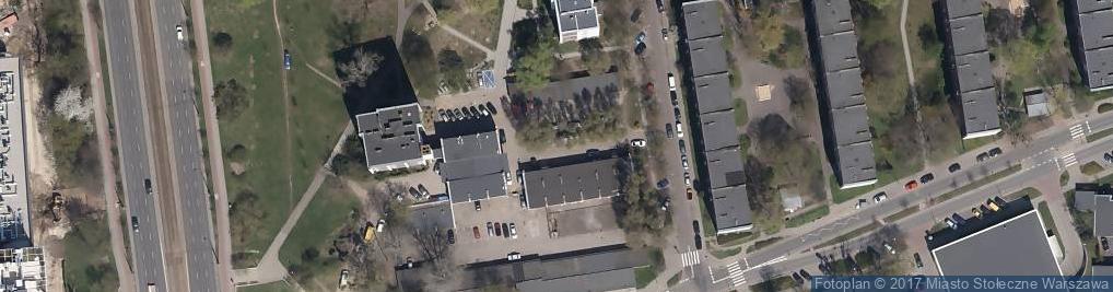 Zdjęcie satelitarne Paczkomat InPost WAW02AP