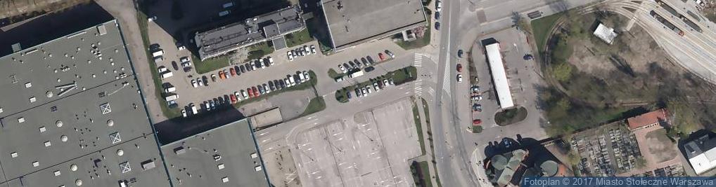 Zdjęcie satelitarne Paczkomat InPost WAW03SAPP
