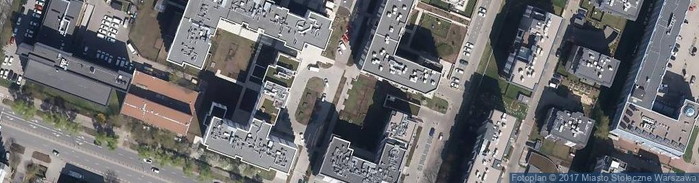 Zdjęcie satelitarne Paczkomat InPost WAW102BAPP