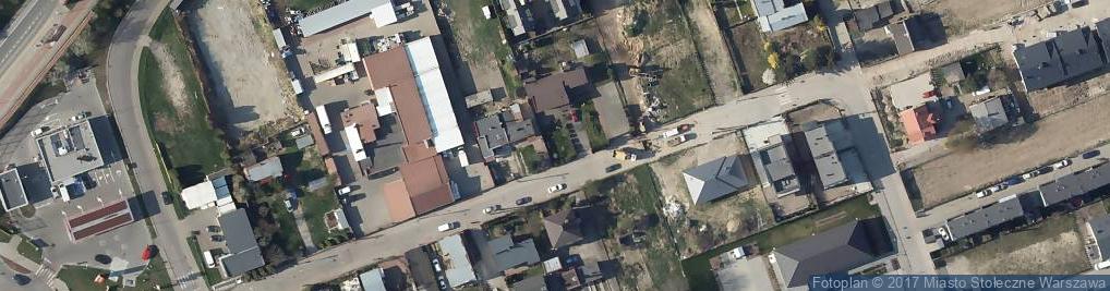 Zdjęcie satelitarne Paczkomat InPost WAW102N