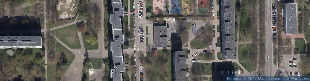 Zdjęcie satelitarne Paczkomat InPost WAW105HP