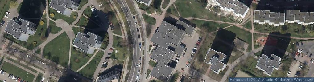 Zdjęcie satelitarne Paczkomat InPost WAW107HP