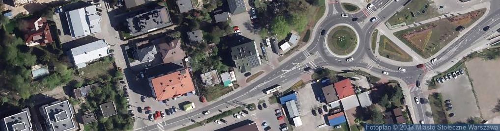 Zdjęcie satelitarne Paczkomat InPost WAW112HP