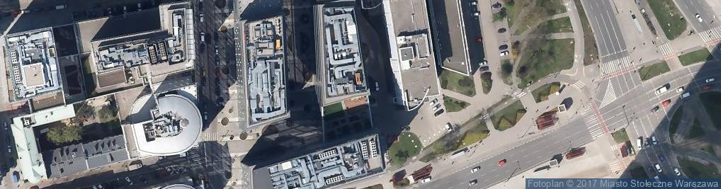 Zdjęcie satelitarne Paczkomat InPost WAW118M