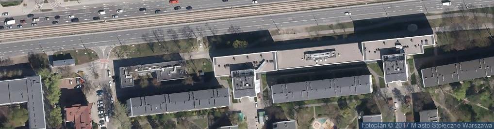 Zdjęcie satelitarne Paczkomat InPost WAW125M