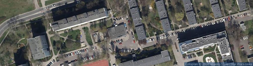 Zdjęcie satelitarne Paczkomat InPost WAW130M