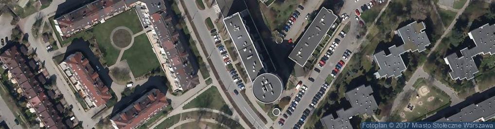 Zdjęcie satelitarne Paczkomat InPost WAW131H