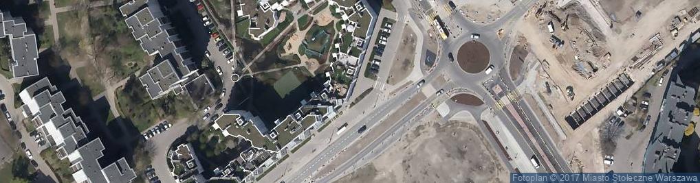 Zdjęcie satelitarne Paczkomat InPost WAW132H