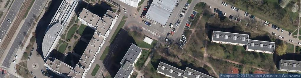 Zdjęcie satelitarne Paczkomat InPost WAW137H