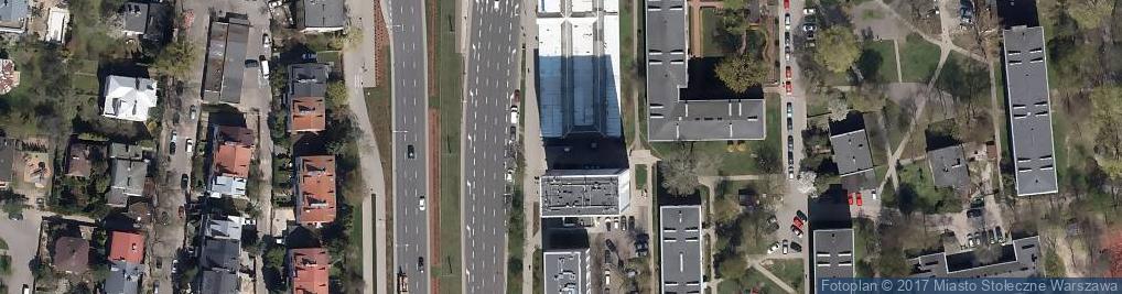 Zdjęcie satelitarne Paczkomat InPost WAW137M