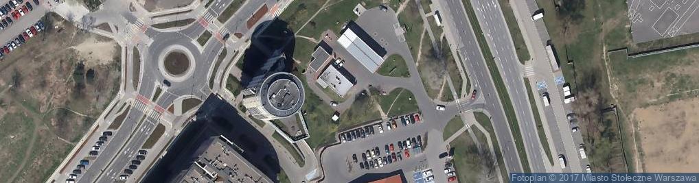 Zdjęcie satelitarne Paczkomat InPost WAW13A