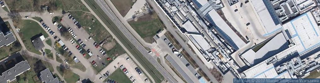 Zdjęcie satelitarne Paczkomat InPost WAW141M