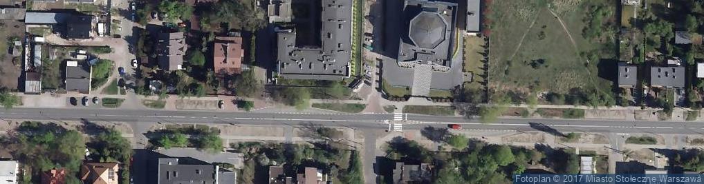 Zdjęcie satelitarne Paczkomat InPost WAW145A