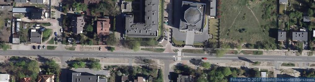 Zdjęcie satelitarne Paczkomat InPost WAW145A