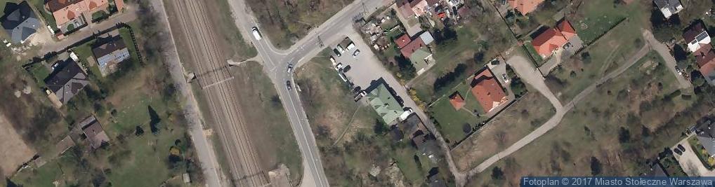 Zdjęcie satelitarne Paczkomat InPost WAW147A