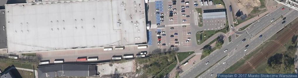 Zdjęcie satelitarne Paczkomat InPost WAW189AP