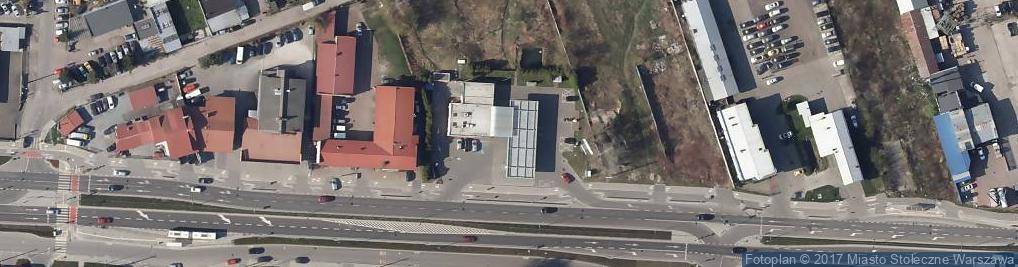 Zdjęcie satelitarne Paczkomat InPost WAW196AP