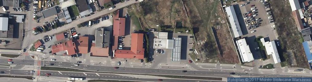 Zdjęcie satelitarne Paczkomat InPost WAW196AP