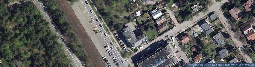 Zdjęcie satelitarne Paczkomat InPost WAW206M