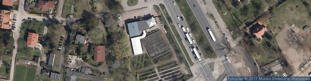 Zdjęcie satelitarne Paczkomat InPost WAW207AP