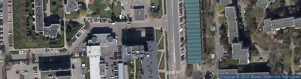 Zdjęcie satelitarne Paczkomat InPost WAW217M