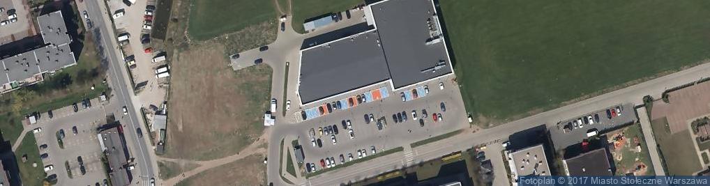 Zdjęcie satelitarne Paczkomat InPost WAW21HP