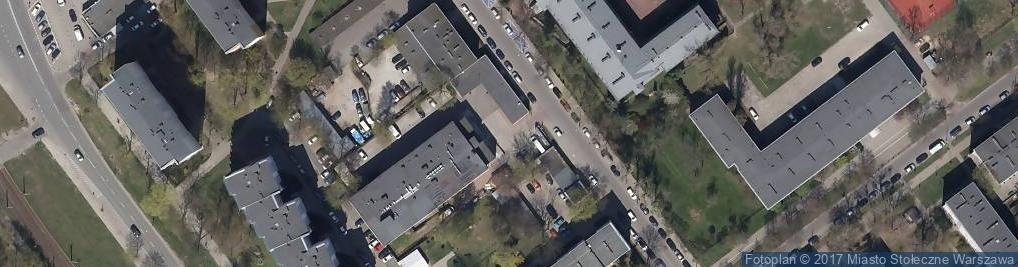 Zdjęcie satelitarne Paczkomat InPost WAW228AP