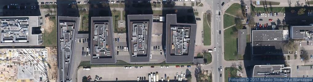 Zdjęcie satelitarne Paczkomat InPost WAW22A